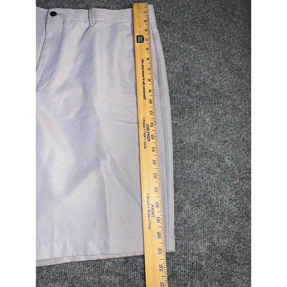 Callaway Bermuda Shorts Mens Size 36 Gray Slash Pockets Fitted Waist Mid Rise - Picture 5 of 7